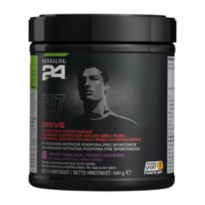 H24 CR7 Športový nápoj s príchuťou acai bobúľ - dóza
