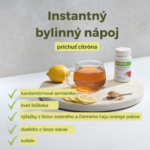 Instantný bylinný čaj s citrónovou príchuťou 51g