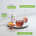 Instantný bylinný čaj s broskyňovou príchuťou 51g